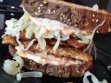 Tempeh Reuben with The Brinery’s Products
